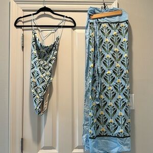 Agua by agua bendita swimsuit and parero